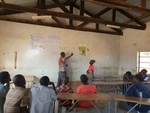 Focus Group discussions during community resource mapping where farmers led discussions and documentation.