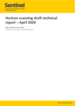 Horizon scanning report 16 April 2020